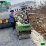 Cho thuê xe dắt rung lu tay chất lượng - Giá tốt, giao nhanh trong ngày