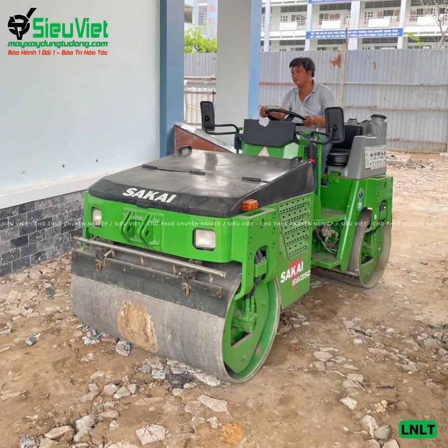 Cho thuê xe lu rung nhỏ 1>7 tấn - Giá tốt, giao nhanh trong ngày