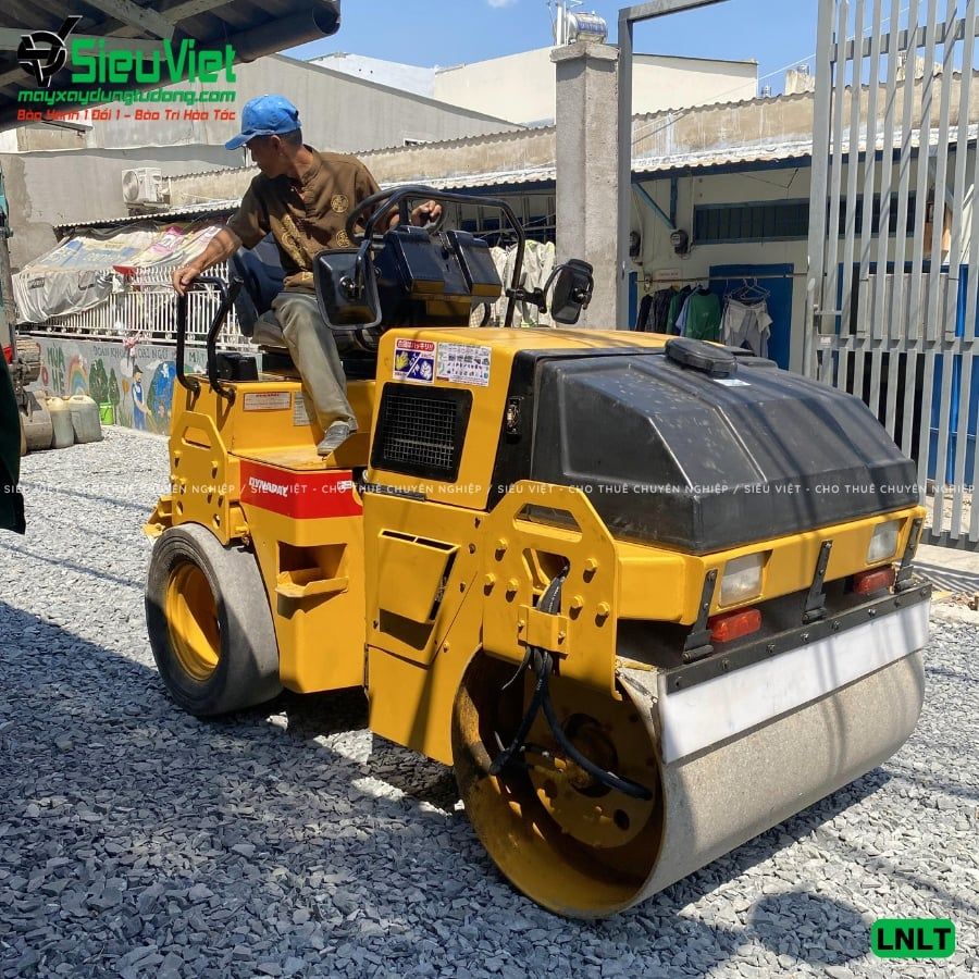 Cho thuê xe lu rung nhỏ 1>7 tấn - Giá tốt, giao nhanh trong ngày