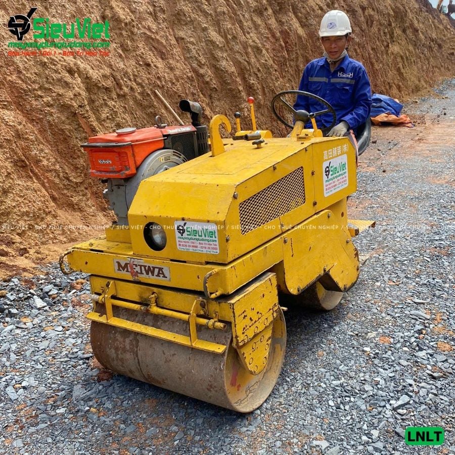 Cho thuê xe lu rung nhỏ 1>7 tấn - Giá tốt, giao nhanh trong ngày