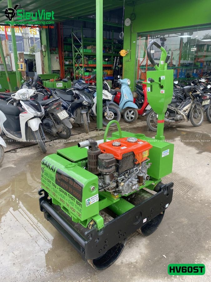 Xe lu rung dắt tay 650Kg Sakai HV60ST Nhật Bản (VHV1230182)