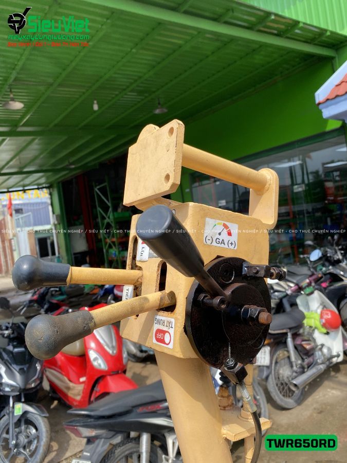 Xe lu rung dắt tay 650Kg Tacom TWR650RD Nhật Bản (8703001)