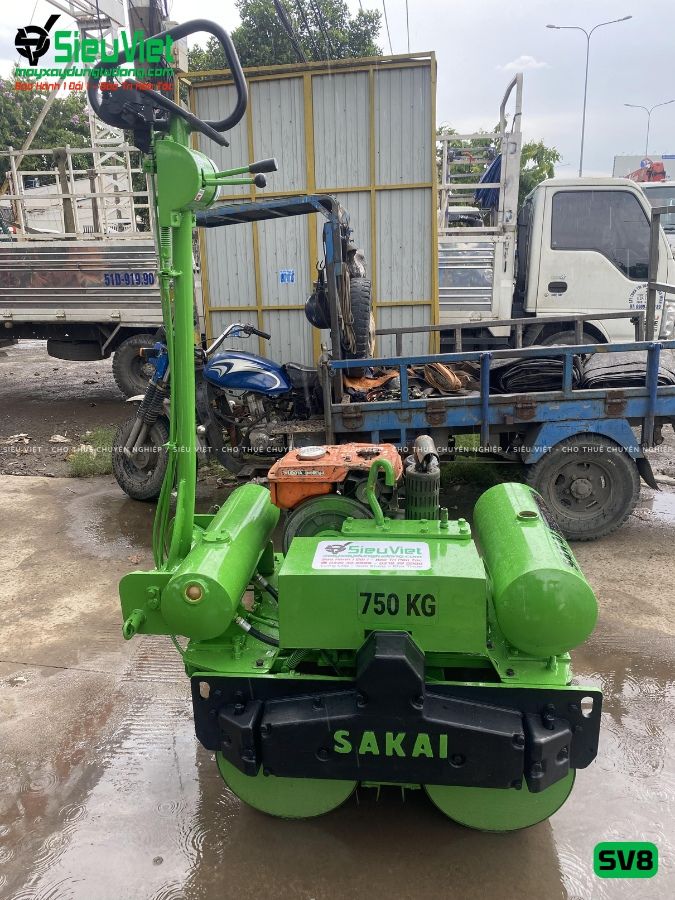 Xe lu rung dắt tay 750Kg Sakai SV8 Nhật Bản (SV840211)