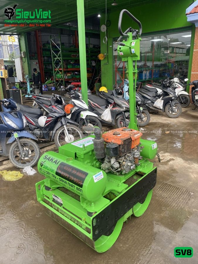 Xe lu rung dắt tay 750Kg Sakai SV8 Nhật Bản (SV840211)