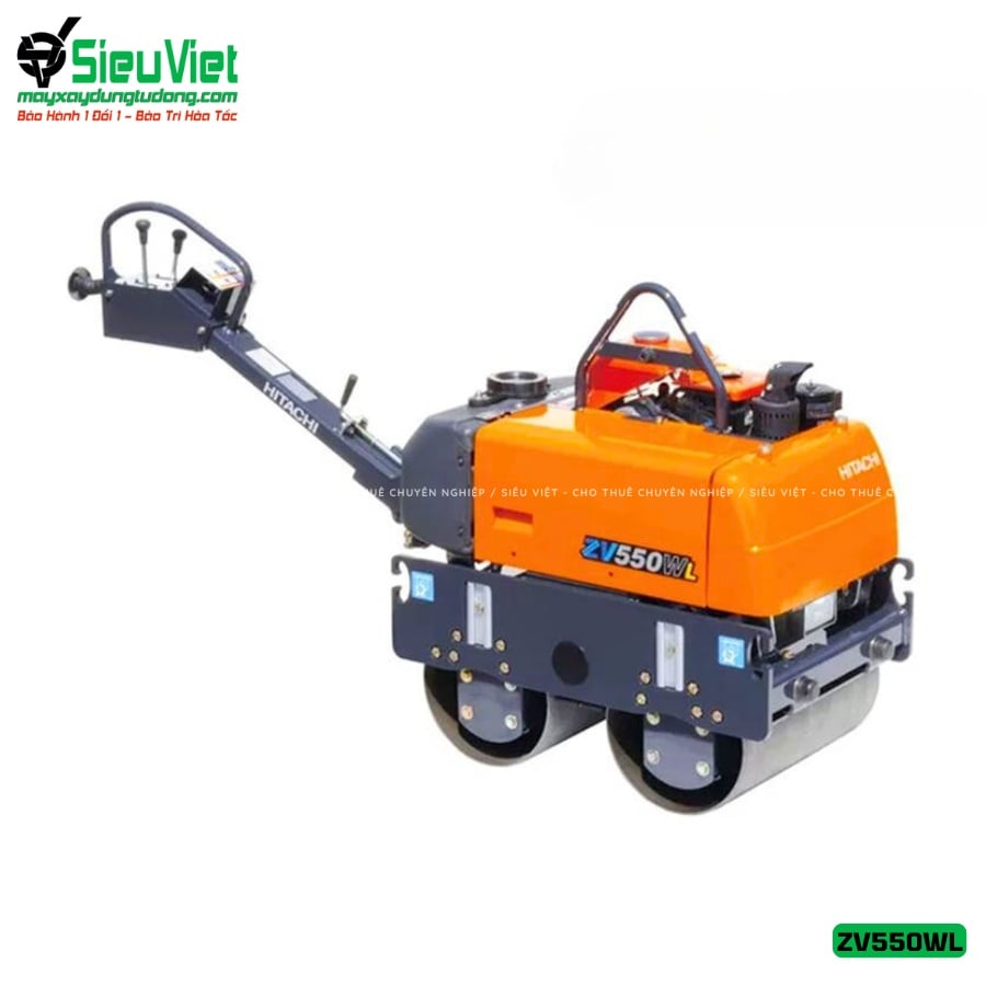 Xe lu rung dắt tay 565Kg Hitachi ZV550WL Nhật Bản