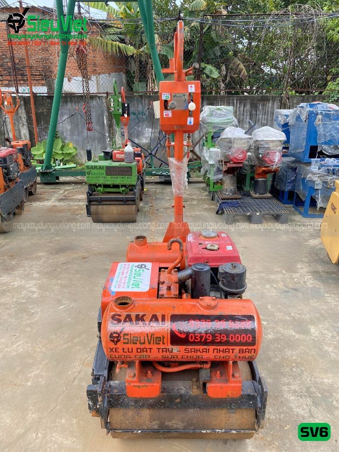 Xe lu dắt tay 550Kg Sakai SV6 Nhật Bản
