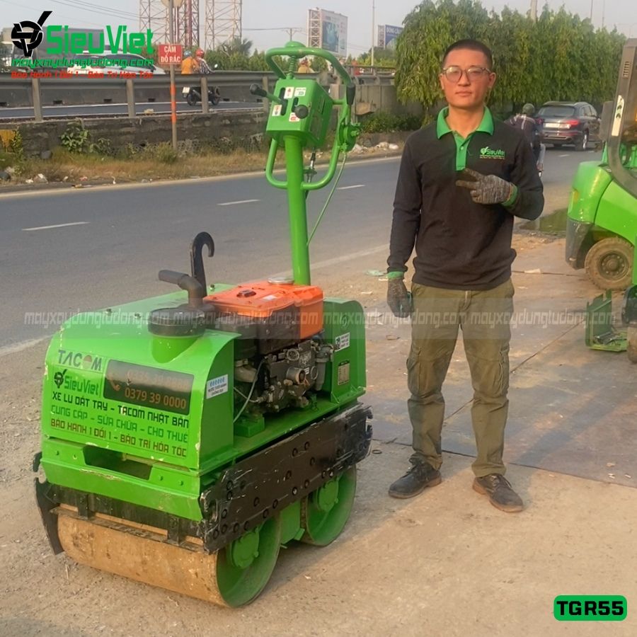 Xe lu rung dắt tay 550Kg Tacom TGR55 Nhật Bản (9109504)