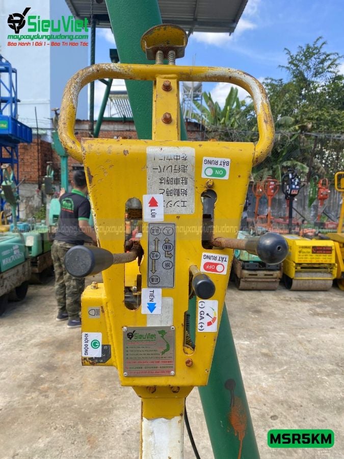 Xe lu rung dắt tay 590Kg Meiwa MSR5KM Nhật Bản (A5131)