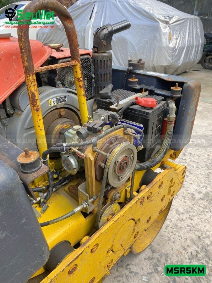 Xe lu rung dắt tay 590Kg Meiwa MSR5KM Nhật Bản (A5131)