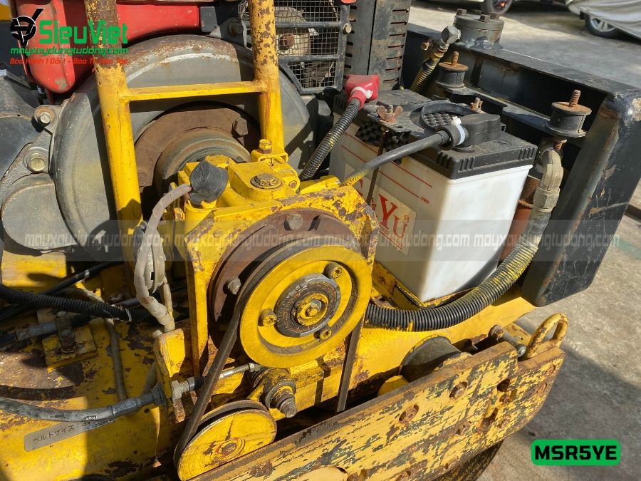 Xe lu rung dắt tay 590Kg Meiwa MSR5YE Nhật Bản (1827)