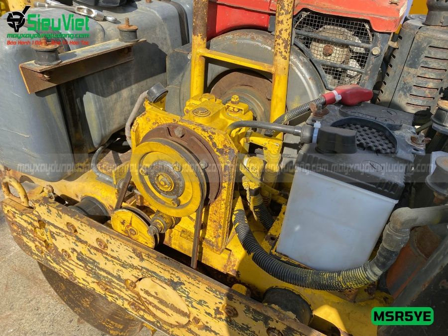 Xe lu rung dắt tay 590Kg Meiwa MSR5YE Nhật Bản (1827)