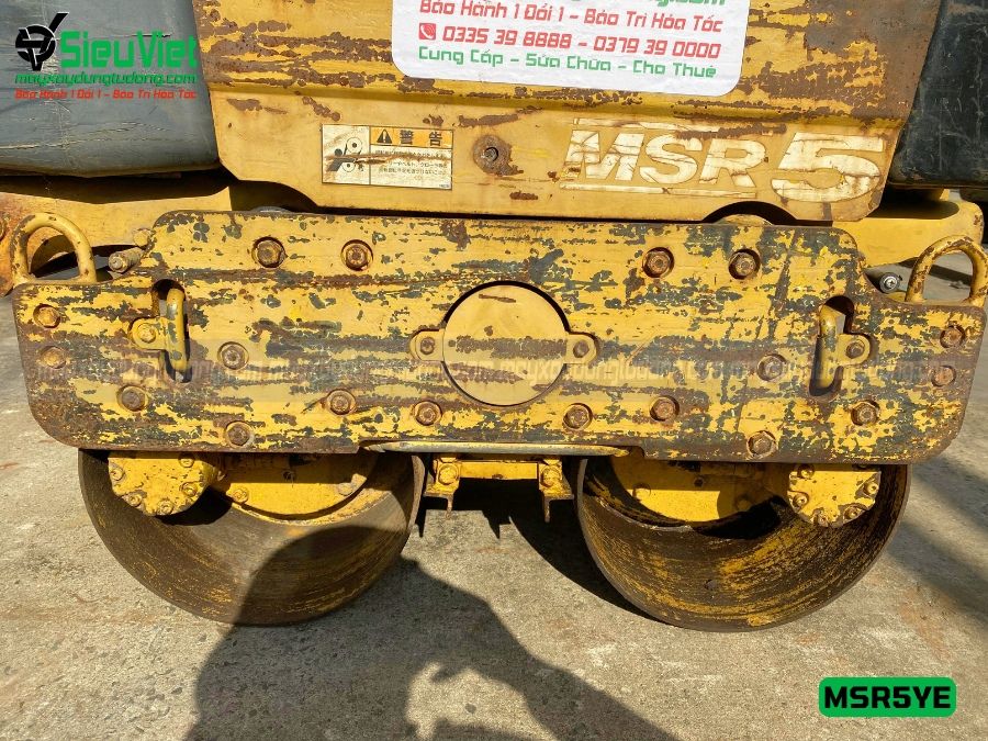 Xe lu rung dắt tay 590Kg Meiwa MSR5YE Nhật Bản (1827)
