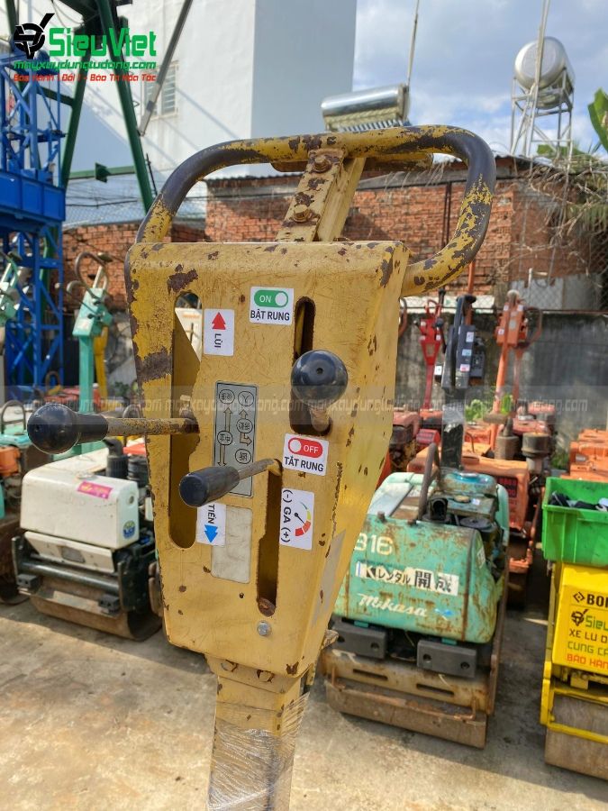 Xe lu rung dắt tay 590Kg Meiwa MSR5YE Nhật Bản (1827)