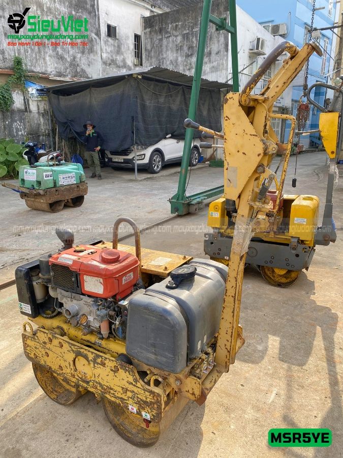 Xe lu rung dắt tay 590Kg Meiwa MSR5YE Nhật Bản (1827)