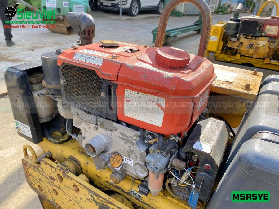 Xe lu rung dắt tay 590Kg Meiwa MSR5YE Nhật Bản (1827)
