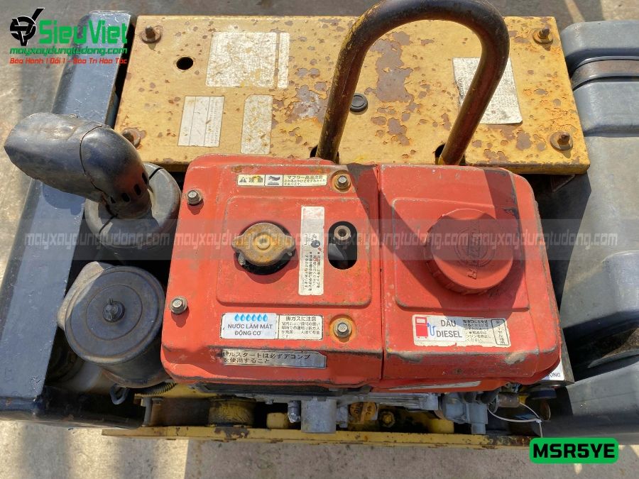 Xe lu rung dắt tay 590Kg Meiwa MSR5YE Nhật Bản (1827)