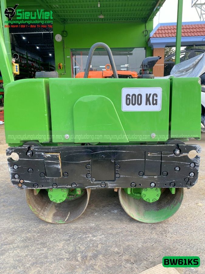 Xe lu dắt tay 600Kg Bomag BW61KS Đức (030626)