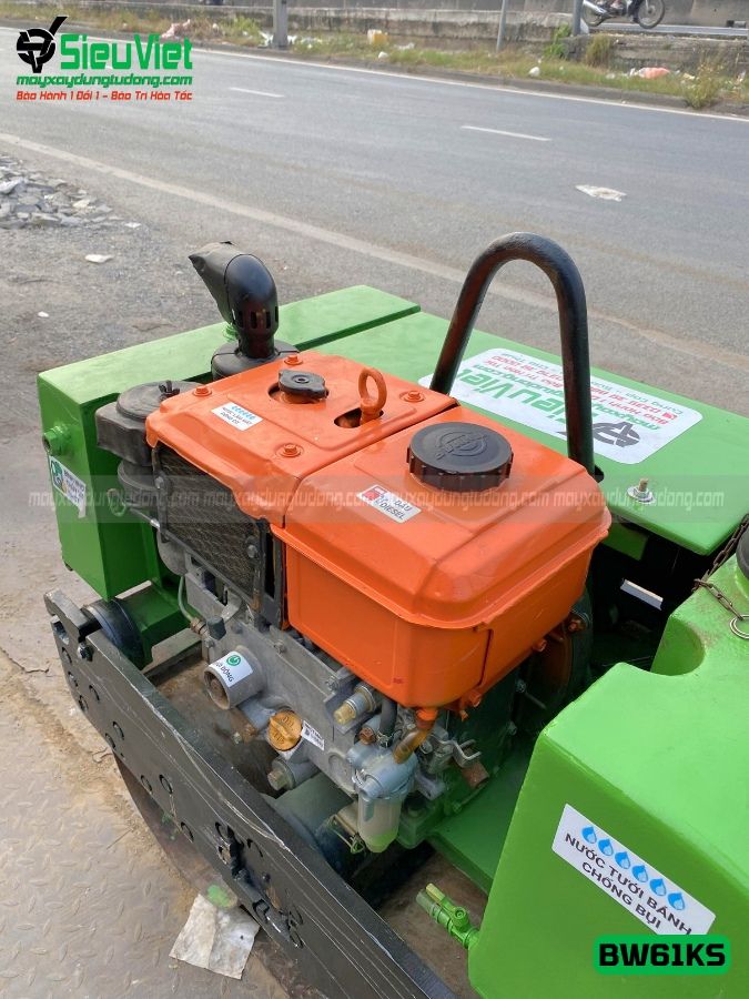 Xe lu dắt tay 600Kg Bomag BW61KS Đức (030626)