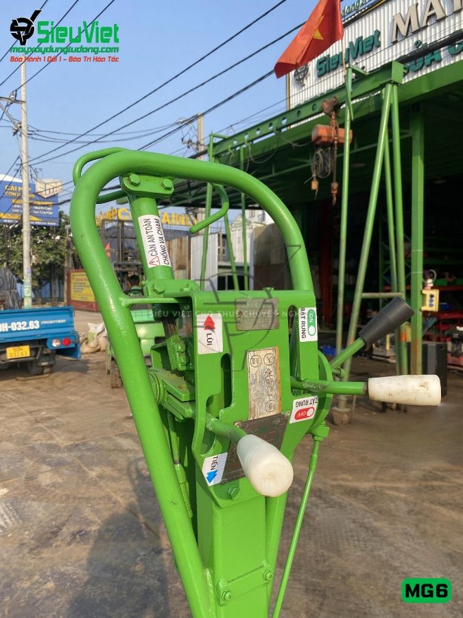 Xe lu dắt tay 600Kg Meiwa MG6 Nhật Bản (H1766)