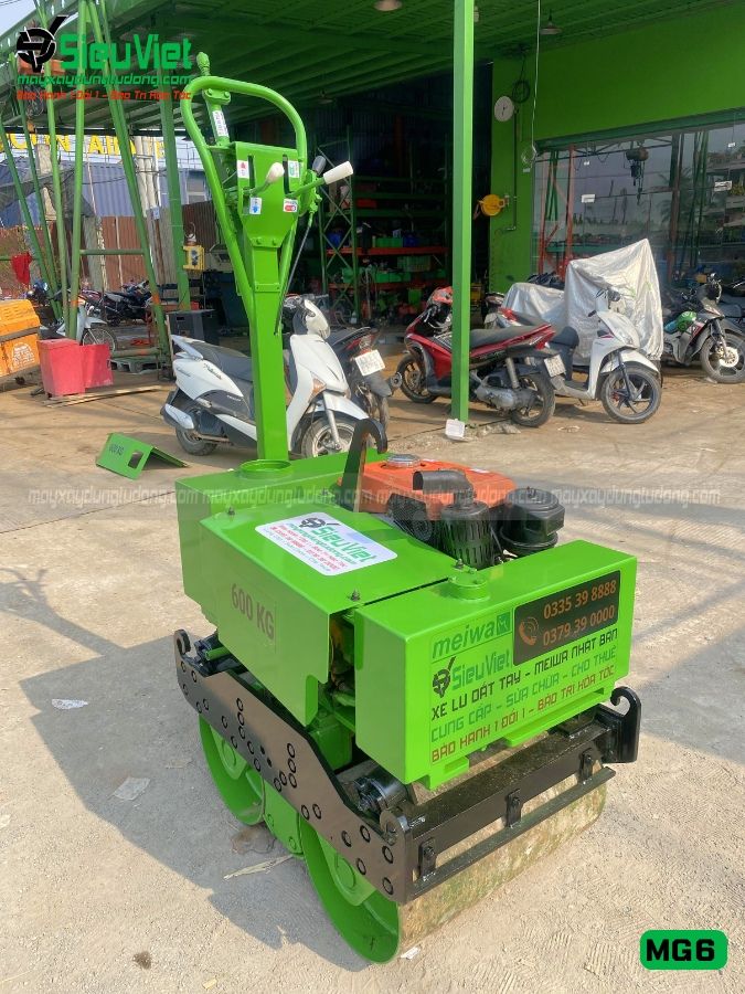 Xe lu rung dắt tay 600Kg Meiwa MG6 Nhật Bản