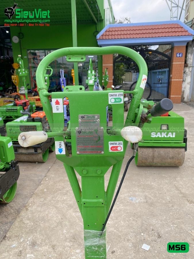 Xe lu rung dắt tay 600Kg Meiwa MS6 Nhật Bản (1031)