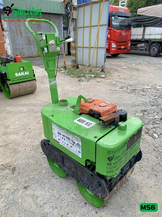 Xe lu rung dắt tay 600Kg Meiwa MS6 Nhật Bản (1031)