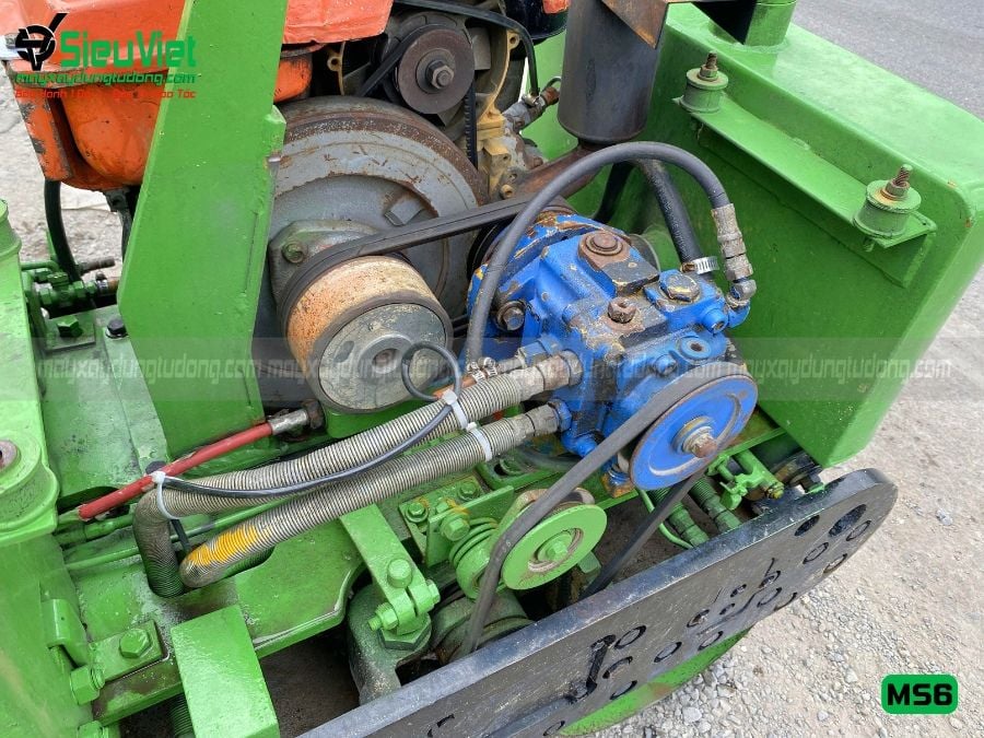 Xe lu rung dắt tay 600Kg Meiwa MS6 Nhật Bản (1031)