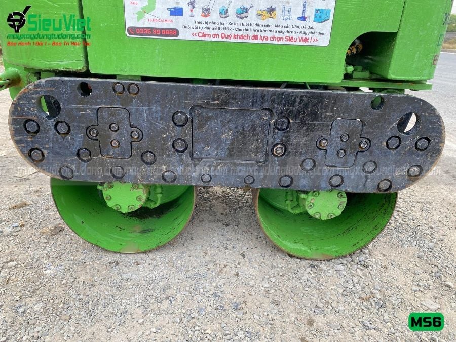 Xe lu rung dắt tay 600Kg Meiwa MS6 Nhật Bản (1031)