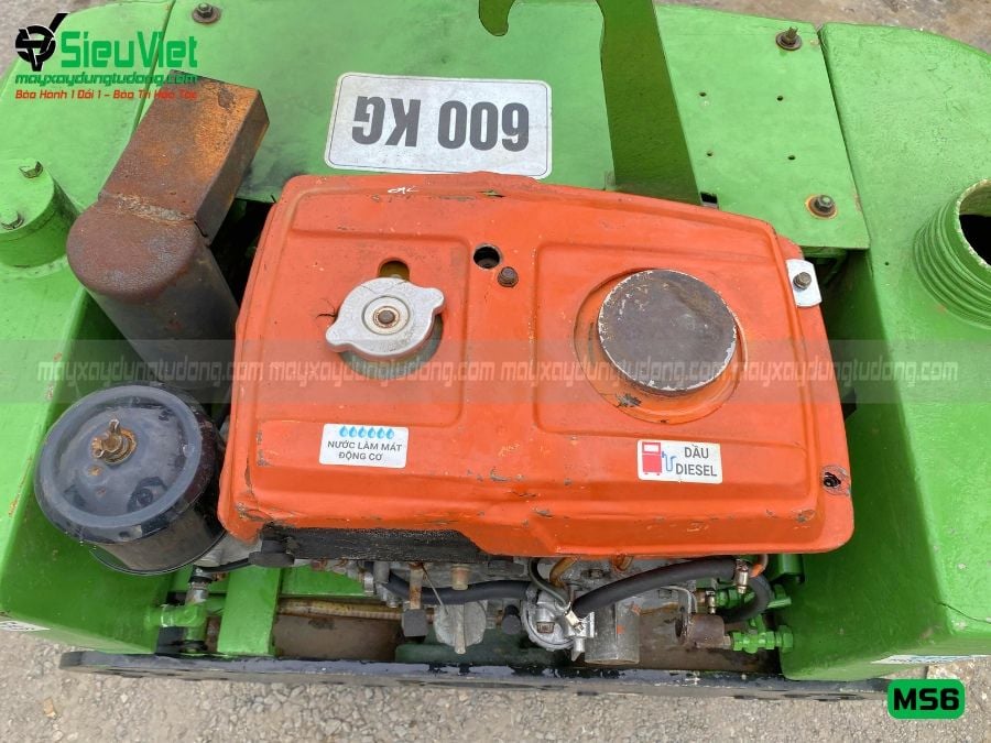 Xe lu rung dắt tay 600Kg Meiwa MS6 Nhật Bản (1031)