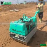 (Cho Thuê Ngày) Xe lu dắt tay 600Kg Nhật Bản - Động cơ Diesel