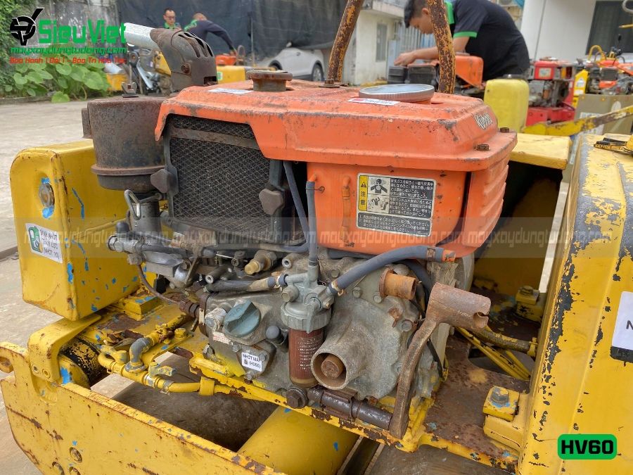 Xe lu rung dắt tay 620Kg Sakai HV60 Nhật Bản