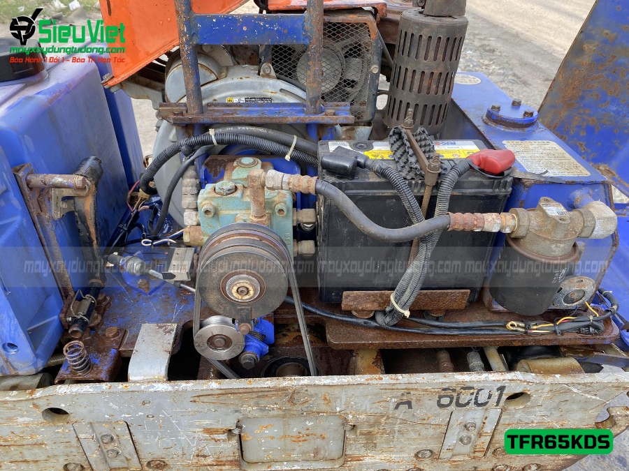 Xe lu dắt tay 625Kg Tacom TFR60KDS Nhật Bản - Máy Xây Dựng Siêu Việt