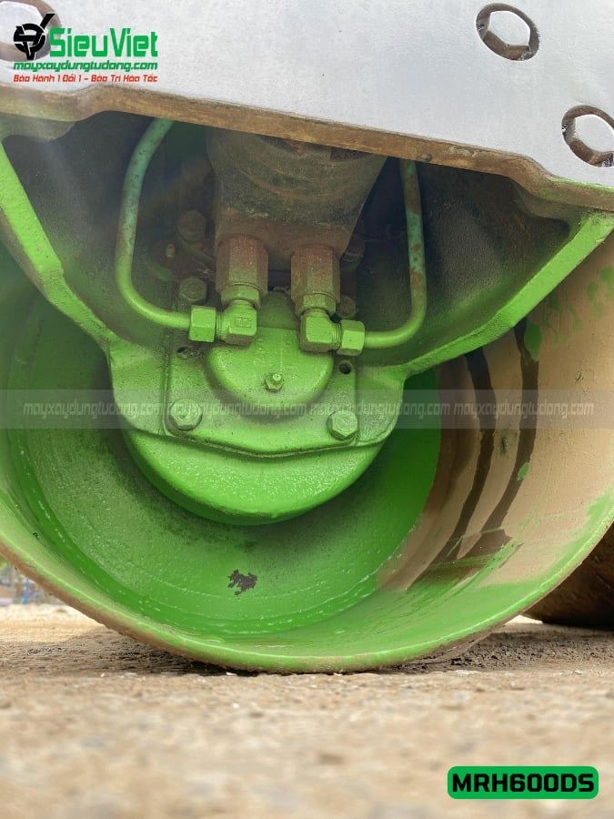 Xe lu rung dắt tay 640Kg Mikasa MRH600DS Nhật Bản (K4733)