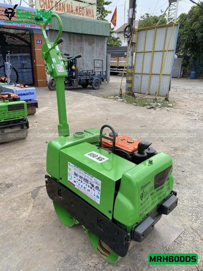 Xe lu rung dắt tay 640Kg Mikasa MRH600DS Nhật Bản (K4733)