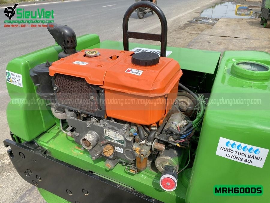 Xe lu rung dắt tay 640Kg Mikasa MRH600DS Nhật Bản (K4733)