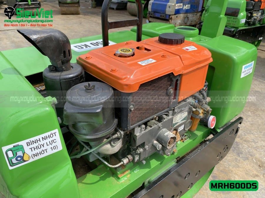 Xe lu rung dắt tay 640Kg Mikasa MRH600DS Nhật Bản (K4733)