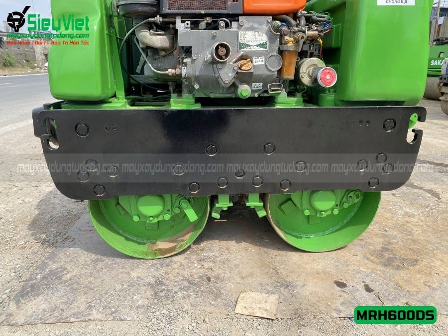 Xe lu rung dắt tay 640Kg Mikasa MRH600DS Nhật Bản (K4733)