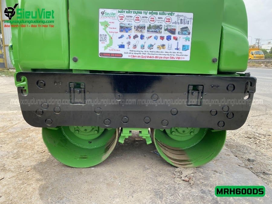 Xe lu rung dắt tay 640Kg Mikasa MRH600DS Nhật Bản (K4733)