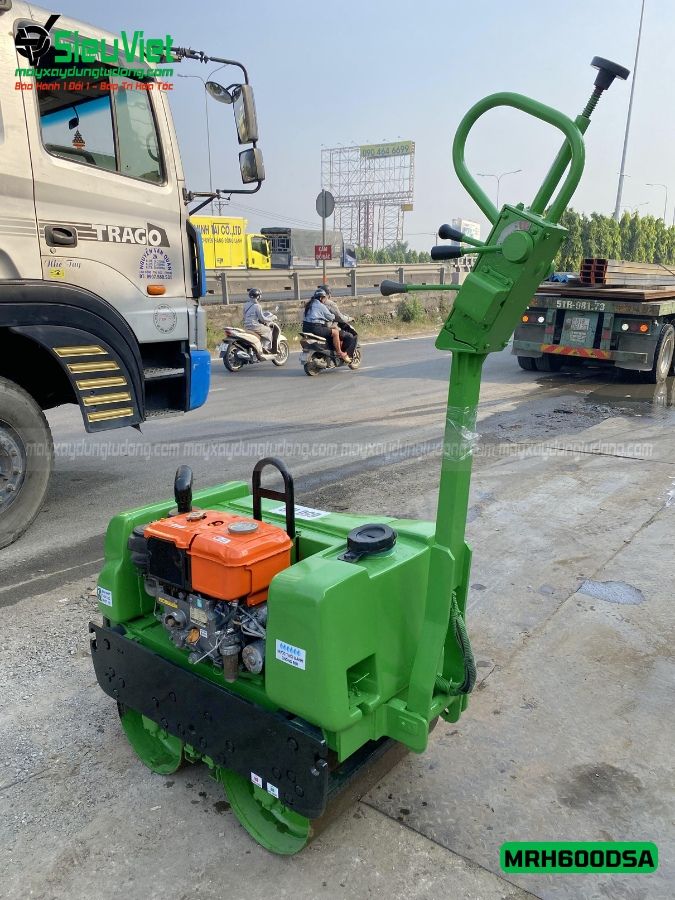Xe lu rung dắt tay 640Kg Mikasa MRH600DSA Nhật Bản (H3669)