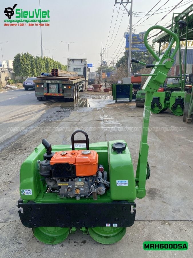 Xe lu rung dắt tay 640Kg Mikasa MRH600DSA Nhật Bản (H3669)