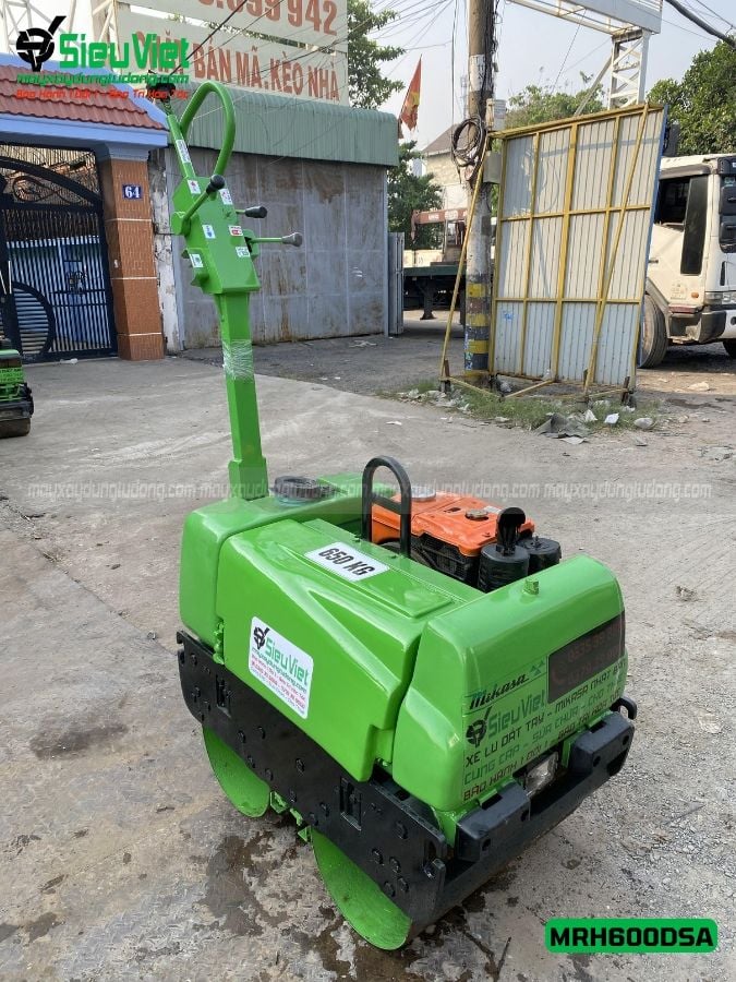 Xe lu rung dắt tay 640Kg Mikasa MRH600DSA Nhật Bản (H3669)