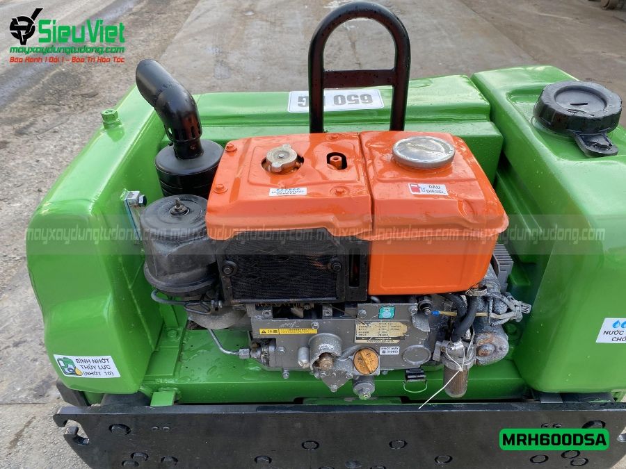 Xe lu rung dắt tay 640Kg Mikasa MRH600DSA Nhật Bản (H3669)