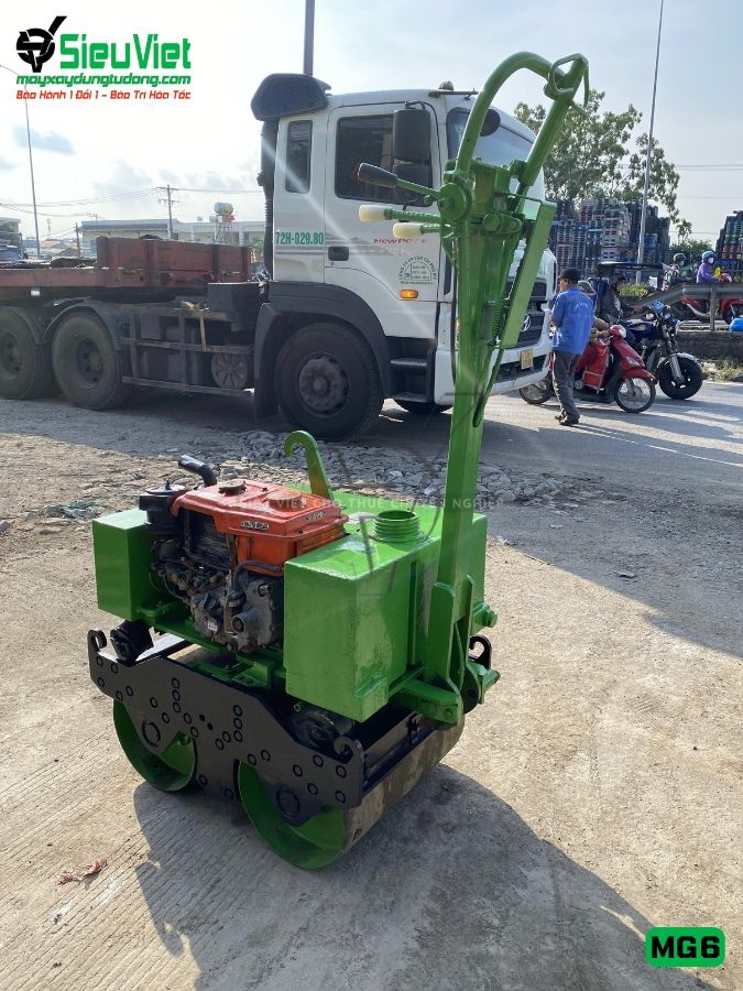 Xe lu rung dắt tay 650Kg Meiwa MG6 Nhật Bản (H2278)