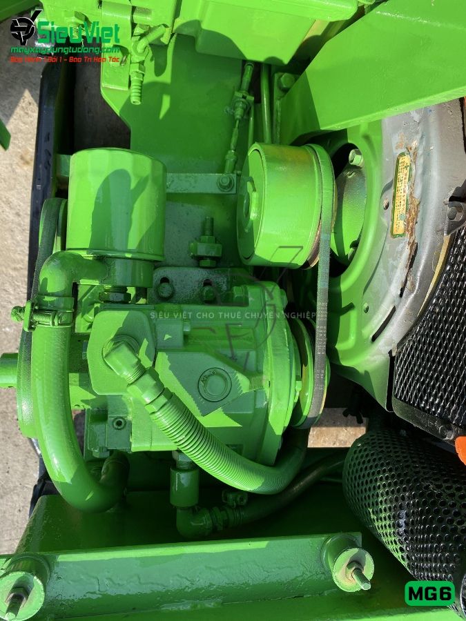 Xe lu rung dắt tay 650Kg Meiwa MG6 Nhật Bản (H2278)