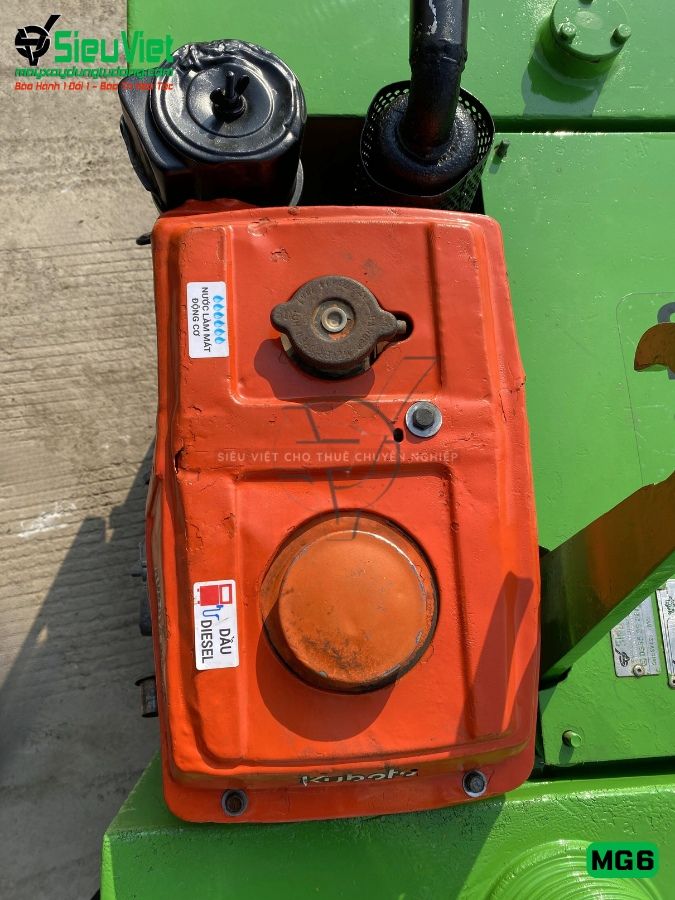 Xe lu rung dắt tay 650Kg Meiwa MG6 Nhật Bản (H2278)