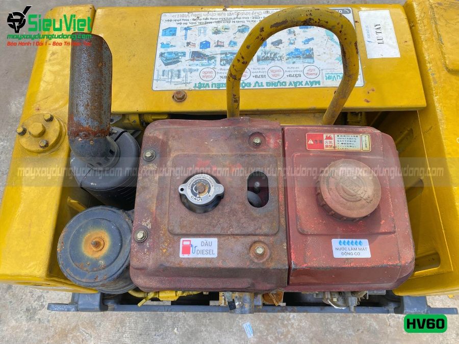 Xe lu dắt tay 650Kg Sakai HV60 Nhật Bản