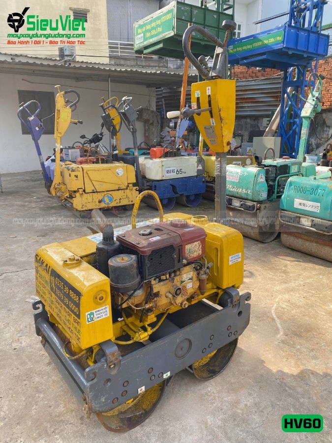 Xe lu dắt tay 650Kg Sakai HV60 Nhật Bản