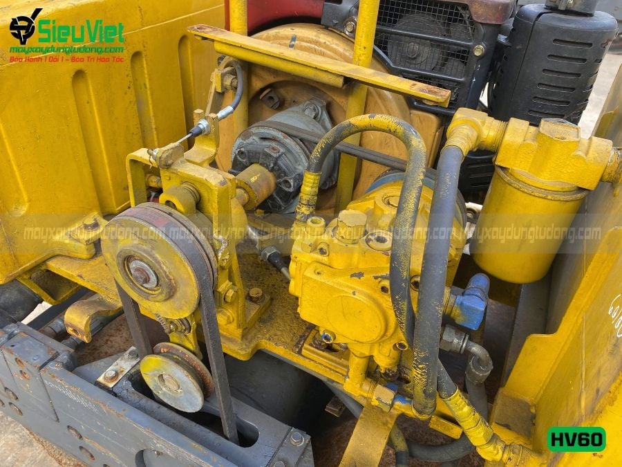 Xe lu dắt tay 650Kg Sakai HV60 Nhật Bản