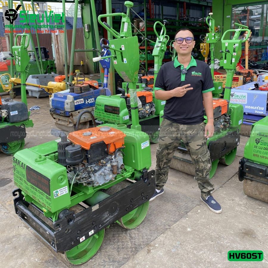 Xe lu dắt tay 650Kg Sakai HV60ST Nhật Bản (VHV1130228)