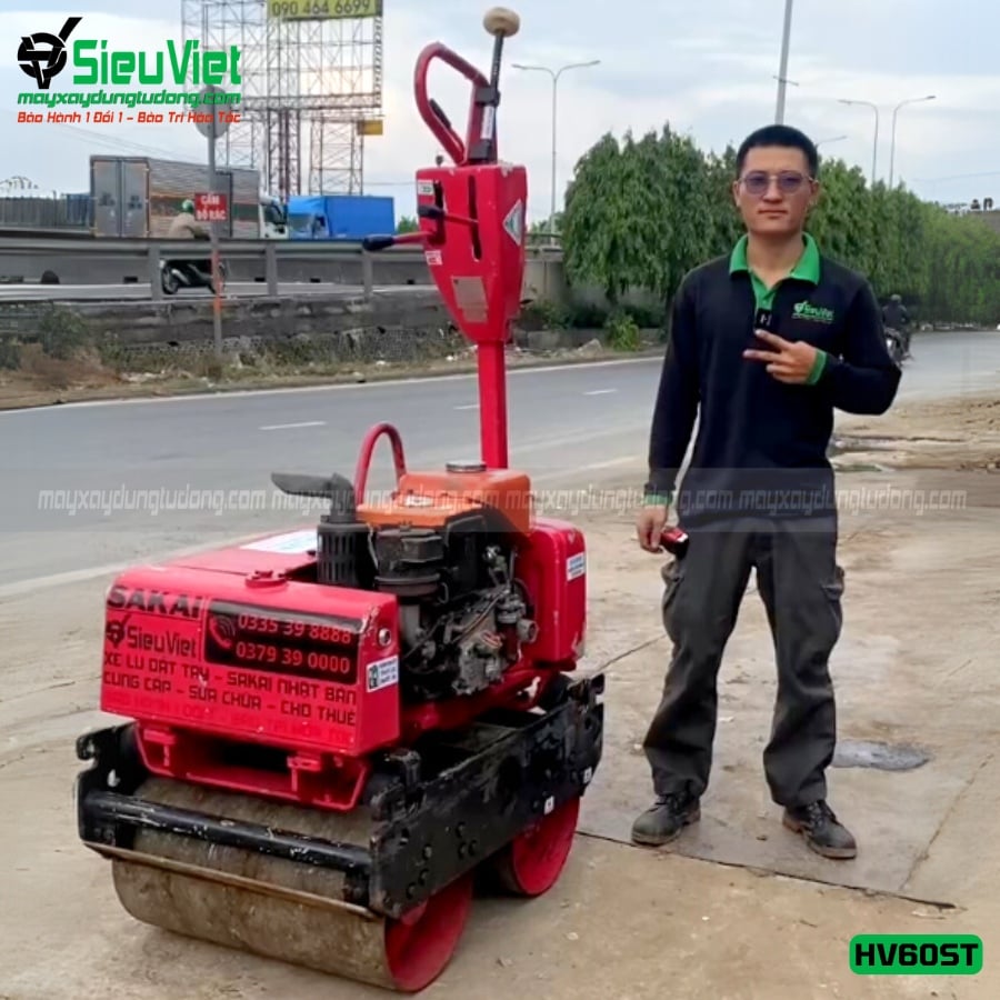 Lu dắt tay 650Kg Sakai HV60ST Nhật Bản